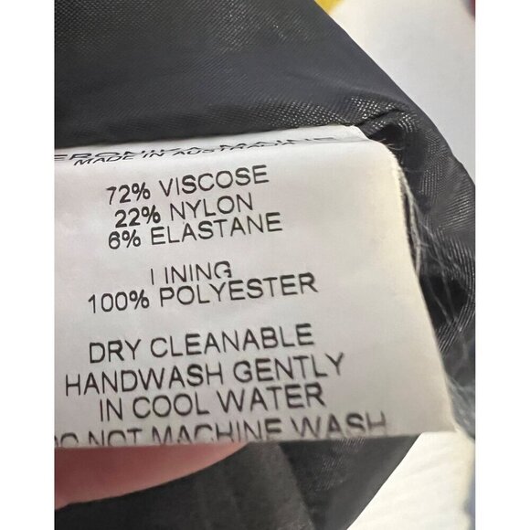 Veronika Maine Neutral Gray Minimalist Long Trench Coat Size 10 - Picture 7 of 9